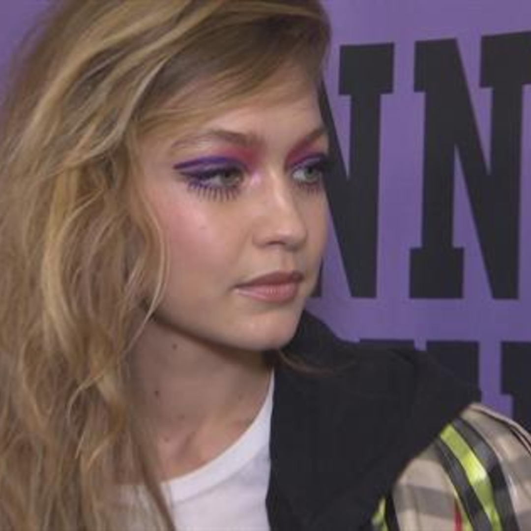 Gigi Hadid Talks Opening Anna Sui Show at NYFW - E! Online